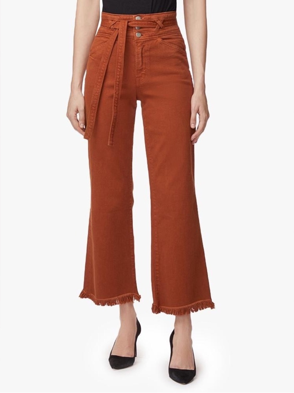 J Brand Sukey Crop Wide Leg Pants – Size 27